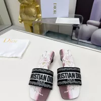 Cheap Christian Dior Slippers For Women #1331602 Replica Wholesale [$82.00 USD] [ITEM#1331602] on Replica Christian Dior Slippers