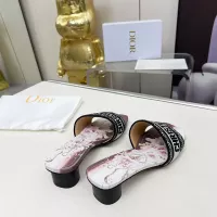 Cheap Christian Dior Slippers For Women #1331602 Replica Wholesale [$82.00 USD] [ITEM#1331602] on Replica Christian Dior Slippers
