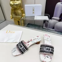 Cheap Christian Dior Slippers For Women #1331603 Replica Wholesale [$82.00 USD] [ITEM#1331603] on Replica Christian Dior Slippers