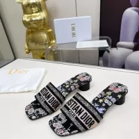 Cheap Christian Dior Slippers For Women #1331604 Replica Wholesale [$82.00 USD] [ITEM#1331604] on Replica Christian Dior Slippers