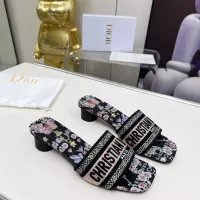 Cheap Christian Dior Slippers For Women #1331604 Replica Wholesale [$82.00 USD] [ITEM#1331604] on Replica Christian Dior Slippers