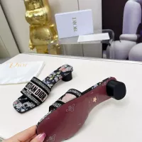 Cheap Christian Dior Slippers For Women #1331604 Replica Wholesale [$82.00 USD] [ITEM#1331604] on Replica Christian Dior Slippers