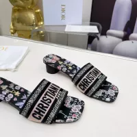 Cheap Christian Dior Slippers For Women #1331604 Replica Wholesale [$82.00 USD] [ITEM#1331604] on Replica Christian Dior Slippers