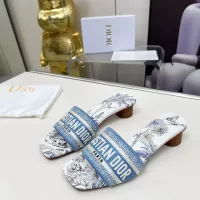 Cheap Christian Dior Slippers For Women #1331609 Replica Wholesale [$82.00 USD] [ITEM#1331609] on Replica Christian Dior Slippers