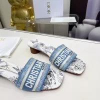 Cheap Christian Dior Slippers For Women #1331609 Replica Wholesale [$82.00 USD] [ITEM#1331609] on Replica Christian Dior Slippers