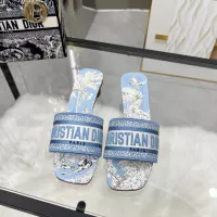 Cheap Christian Dior Slippers For Women #1331610 Replica Wholesale [$82.00 USD] [ITEM#1331610] on Replica Christian Dior Slippers