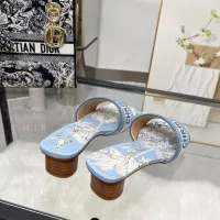 Cheap Christian Dior Slippers For Women #1331610 Replica Wholesale [$82.00 USD] [ITEM#1331610] on Replica Christian Dior Slippers