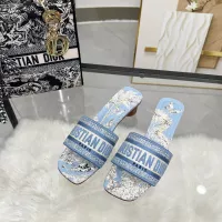 Cheap Christian Dior Slippers For Women #1331610 Replica Wholesale [$82.00 USD] [ITEM#1331610] on Replica Christian Dior Slippers