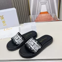 Cheap Christian Dior Slippers For Women #1331630 Replica Wholesale [$72.00 USD] [ITEM#1331630] on Replica Christian Dior Slippers