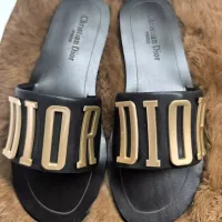 Cheap Christian Dior Slippers For Women #1331702 Replica Wholesale [$56.00 USD] [ITEM#1331702] on Replica Christian Dior Slippers