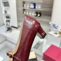 Cheap Valentino High-Heeled Shoes For Women #1331706 Replica Wholesale [$108.00 USD] [ITEM#1331706] on Replica Valentino High-Heeled Shoes