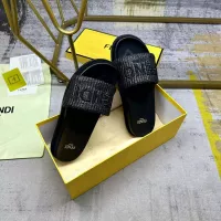 Cheap Fendi Slippers For Men #1331737 Replica Wholesale [$76.00 USD] [ITEM#1331737] on Replica Fendi Slippers