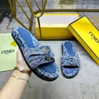 Cheap Fendi Slippers For Women #1331774 Replica Wholesale [$82.00 USD] [ITEM#1331774] on Replica Fendi Slippers
