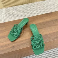 Cheap LOEWE Slippers For Women #1331781 Replica Wholesale [$85.00 USD] [ITEM#1331781] on Replica LOEWE Slippers