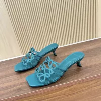 Cheap LOEWE Slippers For Women #1331782 Replica Wholesale [$85.00 USD] [ITEM#1331782] on Replica LOEWE Slippers