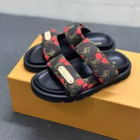 Cheap Louis Vuitton Slippers For Women #1331820 Replica Wholesale [$80.00 USD] [ITEM#1331820] on Replica Louis Vuitton Slippers