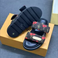 Cheap Louis Vuitton Slippers For Women #1331820 Replica Wholesale [$80.00 USD] [ITEM#1331820] on Replica Louis Vuitton Slippers