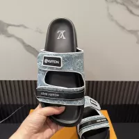 Cheap Louis Vuitton Slippers For Men #1331823 Replica Wholesale [$82.00 USD] [ITEM#1331823] on Replica Louis Vuitton Slippers