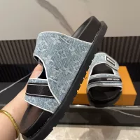 Cheap Louis Vuitton Slippers For Men #1331823 Replica Wholesale [$82.00 USD] [ITEM#1331823] on Replica Louis Vuitton Slippers