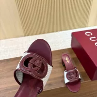Cheap Gucci Slippers For Women #1331866 Replica Wholesale [$88.00 USD] [ITEM#1331866] on Replica Gucci Slippers