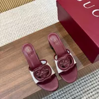 Cheap Gucci Slippers For Women #1331866 Replica Wholesale [$88.00 USD] [ITEM#1331866] on Replica Gucci Slippers