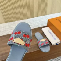 Cheap Louis Vuitton Slippers For Women #1331968 Replica Wholesale [$82.00 USD] [ITEM#1331968] on Replica Louis Vuitton Slippers
