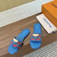 Cheap Louis Vuitton Slippers For Women #1331969 Replica Wholesale [$82.00 USD] [ITEM#1331969] on Replica Louis Vuitton Slippers