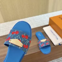 Cheap Louis Vuitton Slippers For Women #1331969 Replica Wholesale [$82.00 USD] [ITEM#1331969] on Replica Louis Vuitton Slippers