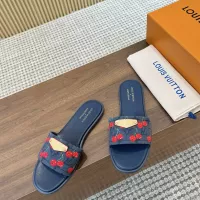 Cheap Louis Vuitton Slippers For Women #1331970 Replica Wholesale [$82.00 USD] [ITEM#1331970] on Replica Louis Vuitton Slippers