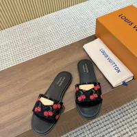 Cheap Louis Vuitton Slippers For Women #1331971 Replica Wholesale [$82.00 USD] [ITEM#1331971] on Replica Louis Vuitton Slippers