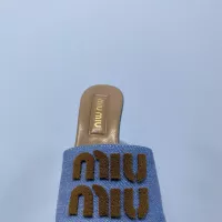 Cheap MIU MIU Slippers For Women #1331974 Replica Wholesale [$85.00 USD] [ITEM#1331974] on Replica MIU MIU Slippers