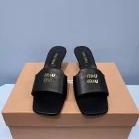 Cheap MIU MIU Slippers For Women #1331978 Replica Wholesale [$85.00 USD] [ITEM#1331978] on Replica MIU MIU Slippers