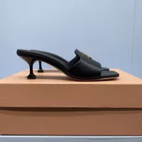 Cheap MIU MIU Slippers For Women #1331978 Replica Wholesale [$85.00 USD] [ITEM#1331978] on Replica MIU MIU Slippers