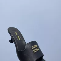 Cheap MIU MIU Slippers For Women #1331978 Replica Wholesale [$85.00 USD] [ITEM#1331978] on Replica MIU MIU Slippers