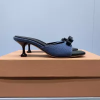 Cheap MIU MIU Slippers For Women #1331981 Replica Wholesale [$85.00 USD] [ITEM#1331981] on Replica MIU MIU Slippers
