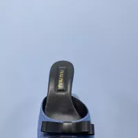 Cheap MIU MIU Slippers For Women #1331981 Replica Wholesale [$85.00 USD] [ITEM#1331981] on Replica MIU MIU Slippers