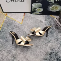 Cheap Yves Saint Laurent YSL Slippers For Women #1332009 Replica Wholesale [$108.00 USD] [ITEM#1332009] on Replica Yves Saint Laurent YSL Slippers