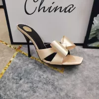 Cheap Yves Saint Laurent YSL Slippers For Women #1332009 Replica Wholesale [$108.00 USD] [ITEM#1332009] on Replica Yves Saint Laurent YSL Slippers