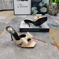 Cheap Yves Saint Laurent YSL Slippers For Women #1332009 Replica Wholesale [$108.00 USD] [ITEM#1332009] on Replica Yves Saint Laurent YSL Slippers
