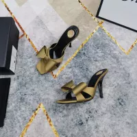 Cheap Yves Saint Laurent YSL Slippers For Women #1332010 Replica Wholesale [$108.00 USD] [ITEM#1332010] on Replica Yves Saint Laurent YSL Slippers
