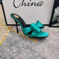 Cheap Yves Saint Laurent YSL Slippers For Women #1332011 Replica Wholesale [$108.00 USD] [ITEM#1332011] on Replica Yves Saint Laurent YSL Slippers