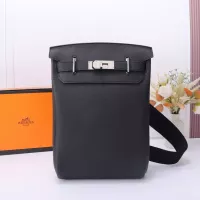 Cheap Hermes AAA Quality Messenger Bags In Black For Unisex #1332192 Replica Wholesale [$251.24 USD] [ITEM#1332192] on Replica Hermes AAA Quality Messenger Bags