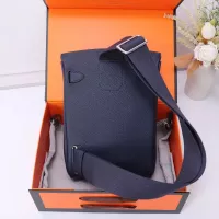 Cheap Hermes AAA Quality Messenger Bags In Navy For Unisex #1332194 Replica Wholesale [$222.00 USD] [ITEM#1332194] on Replica Hermes AAA Quality Messenger Bags