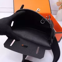 Cheap Hermes AAA Quality Messenger Bags In Black For Unisex #1332198 Replica Wholesale [$222.00 USD] [ITEM#1332198] on Replica Hermes AAA Quality Messenger Bags