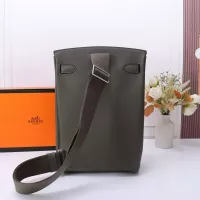 Cheap Hermes AAA Quality Messenger Bags In Gray For Unisex #1332200 Replica Wholesale [$251.24 USD] [ITEM#1332200] on Replica Hermes AAA Quality Messenger Bags