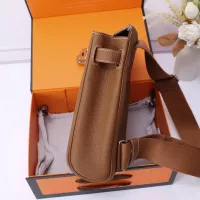 Cheap Hermes AAA Quality Messenger Bags In Brown For Unisex #1332206 Replica Wholesale [$222.00 USD] [ITEM#1332206] on Replica Hermes AAA Quality Messenger Bags