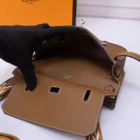 Cheap Hermes AAA Quality Messenger Bags In Brown For Unisex #1332210 Replica Wholesale [$158.00 USD] [ITEM#1332210] on Replica Hermes AAA Quality Messenger Bags