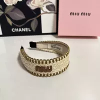 Cheap MIU MIU Headband For Women #1332217 Replica Wholesale [$29.00 USD] [ITEM#1332217] on Replica MIU MIU Headband