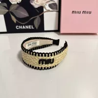 Cheap MIU MIU Headband For Women #1332218 Replica Wholesale [$29.00 USD] [ITEM#1332218] on Replica MIU MIU Headband