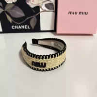 Cheap MIU MIU Headband For Women #1332218 Replica Wholesale [$29.00 USD] [ITEM#1332218] on Replica MIU MIU Headband